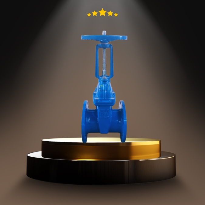 iron01 VA3194 – OS&Y Ductile Gate Valve PN16 - Image 1
