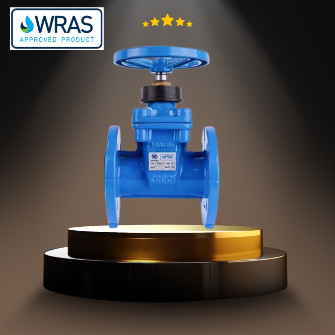 iron03 VA3243 - NRS Ductile Iron Resilient Seated Gate Valve PN16 - Image 1