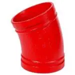 Grooved Elbow 22.5 VAT15